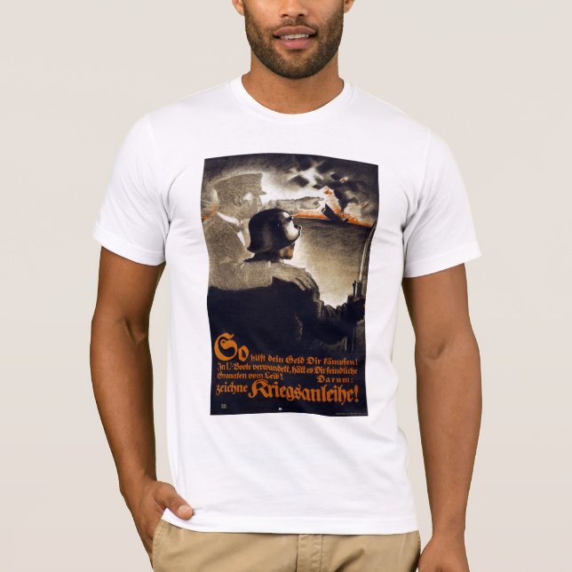 Ihr Geld hilft Ihnen zu kämpfen T-Shirt (Vorderseite)