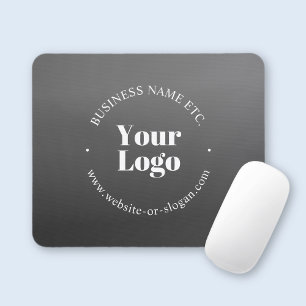 Ihr Geschäft-Logo oder Design & bearbeitbarer Text Mousepad
