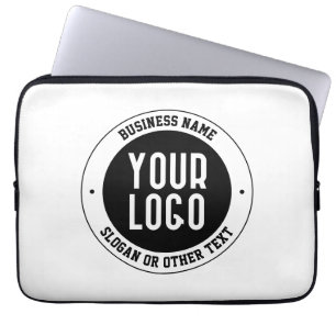 Ihr Geschäft-Logo oder Design Fett editierbarer Laptopschutzhülle