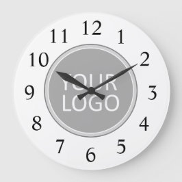 Ihr Geschäfts-Logo-förderndes Unternehmen Große Wanduhr