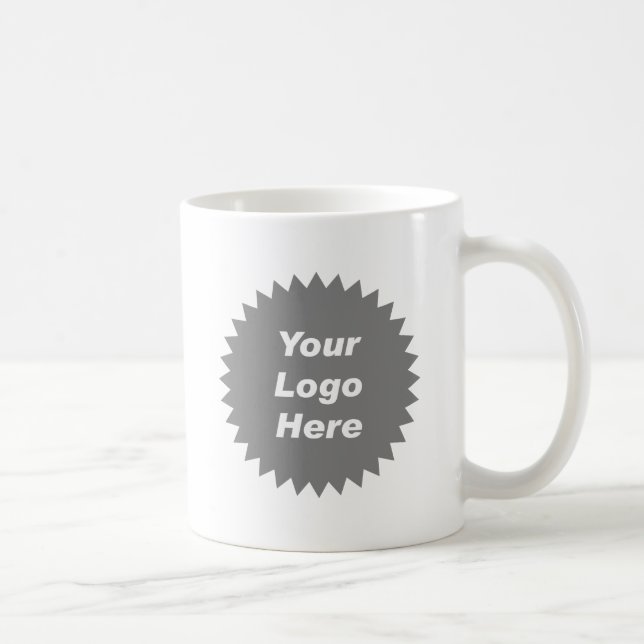 Ihr Geschäftslogo hier Promo Kaffeetasse (Rechts)