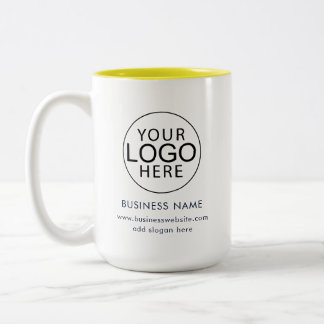 Ihr Geschäftslogo Marketing individuell Zweifarbige Tasse