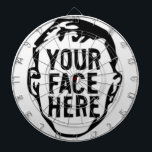 Ihr Gesicht hier Dartboard Dartscheibe<br><div class="desc">Suchen Sie nach etwas Einmaliges? Laden Sie einfach Fotos,  Kunstwerke,  Texte und mehr hoch! ERSTELLEN SIE JETZT IHREN EIGENEN BENUTZERPUNKT</div>