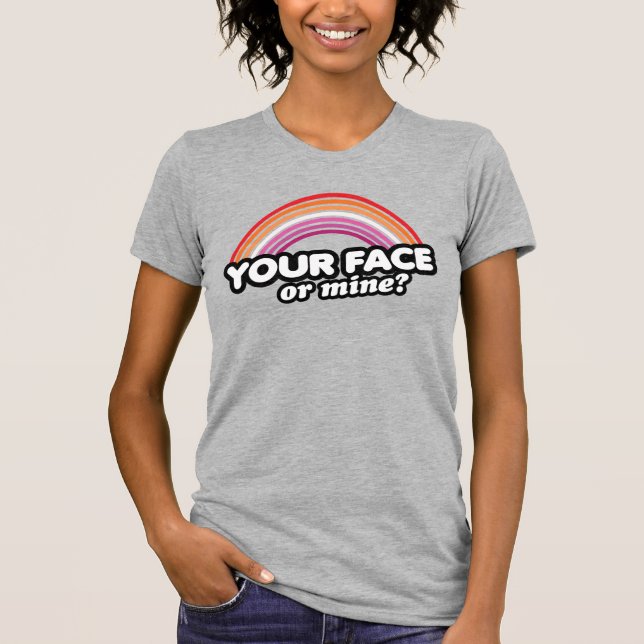 IHR GESICHT ODER MEINE T-Shirt (Vorderseite)