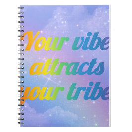 Ihr Gesicht zieht Ihren Stamm an | Positive Energi Notizblock