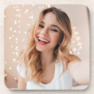 Ihr Gesicht zum Geburtstag Getränkeuntersetzer