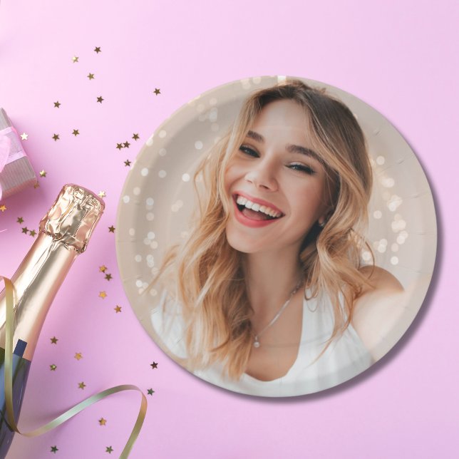 Ihr Gesicht zum Geburtstag Pappteller (Your face on a birthday paper plate
)