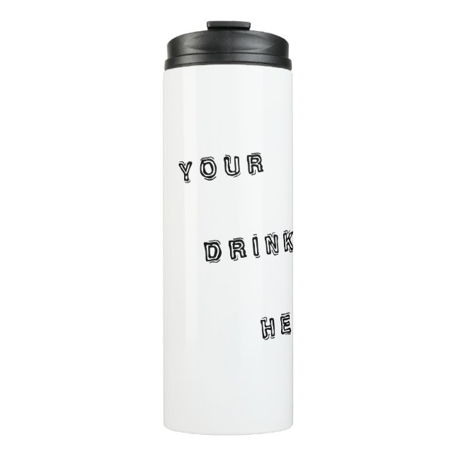 IHR GETRÄNK HIER THERMOSBECHER (Vorderseite)