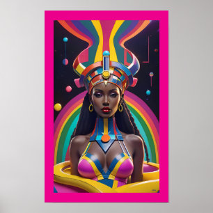 Ihr Glamour Set sie kostenlos Poster