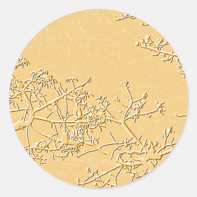 Ihr Glück_ Runder Aufkleber (Vorderseite)