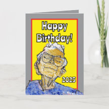 Ihr Glück zum Geburtstag wieder in die Augen zu be