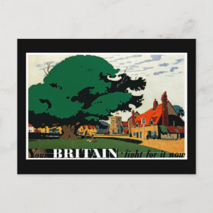 Ihr Großbritannien - kämpft jetzt um es Postkarte