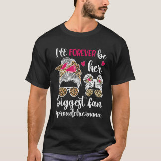 Ihr größter Fan Cheer Nana Oma eines Cheerleaders T-Shirt