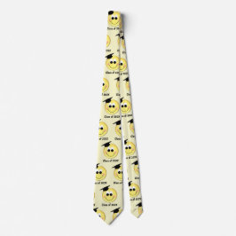 Ihr größtes Jahr glückliches Gesicht mit Graduieru Krawatte