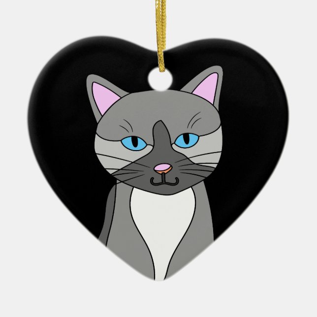 Ihr Haustier Keramik Ornament (Vorne)