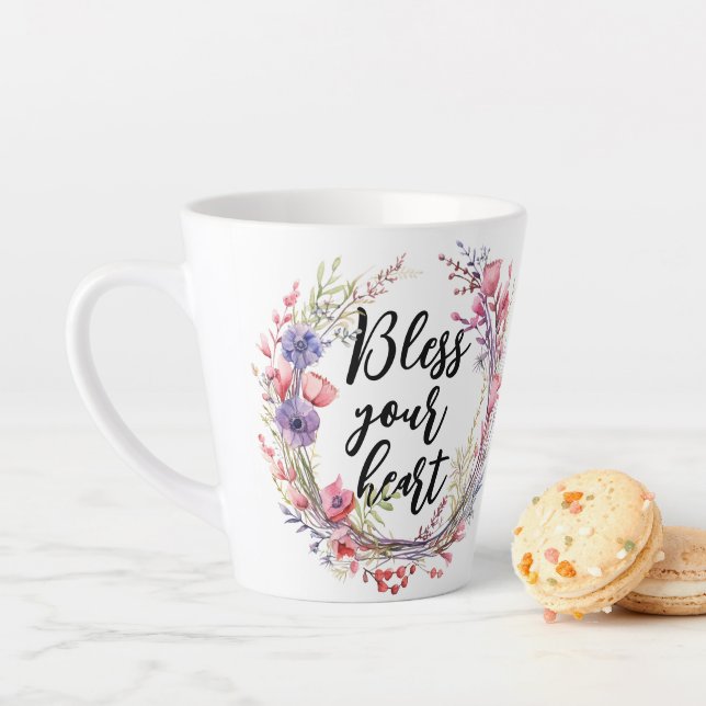 Ihr Herz segnen Milchtasse (Beispiel)