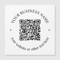 Ihr hochgeladener QR-Code Plus bearbeitbarer Circl