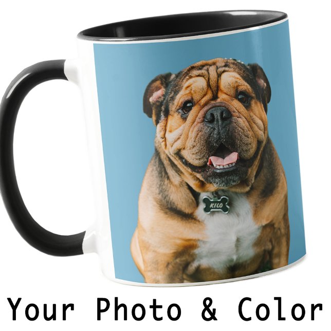 Ihr Hund Foto benutzerdefinierte Farbe Niedliche G Tasse (Von Creator hochgeladen)