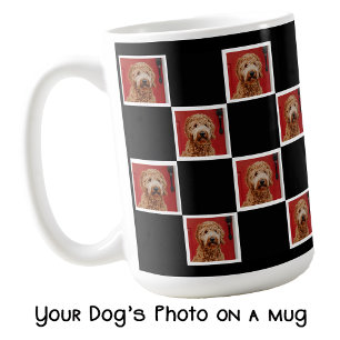 Ihr Hund Foto Geschenk für Mama Vater auf einer Ni Kaffeetasse