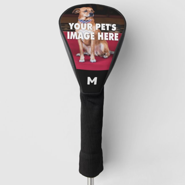 Ihr Hund Foto Golf Head Cover Golf Headcover (Vorderseite)