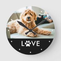 Ihr Hund oder Cat-Foto | Liebe mit Paw Print