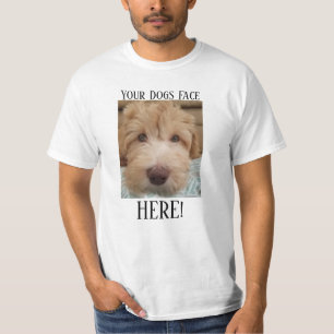 Ihr Hundegesichts-hier weißer T - Shirt