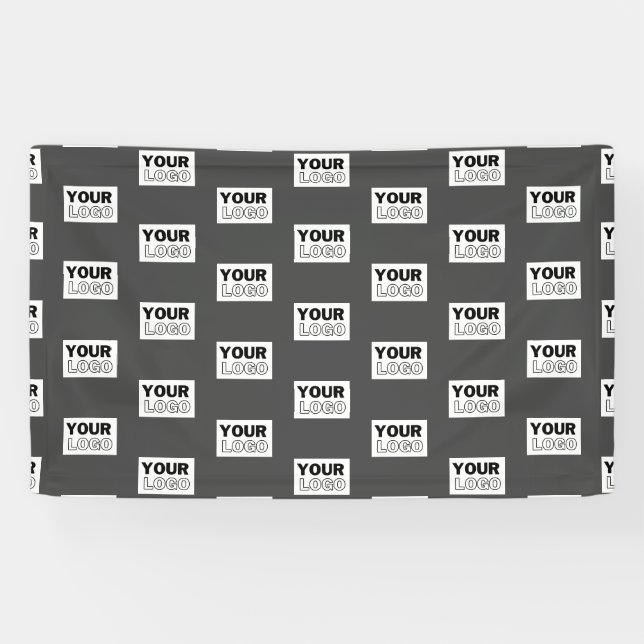 Ihr Image-Design oder Ihr Business-Logo | Grau Banner (Horizontal)