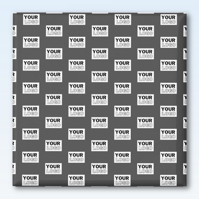 Ihr Image-Design oder Ihr Business-Logo | Grau Magnet (Von Creator hochgeladen)