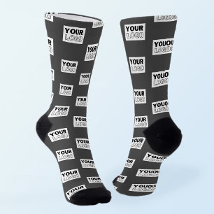 Ihr Image-Design oder Ihr Business-Logo Grau Socken