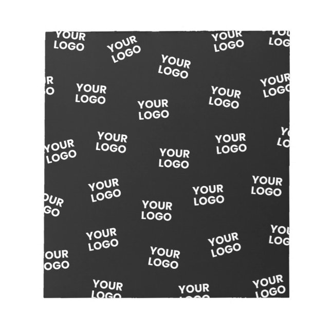 Ihr Image, Ihr Geschäftslogo oder ein anderes Desi Notizblock (Vorderseite)