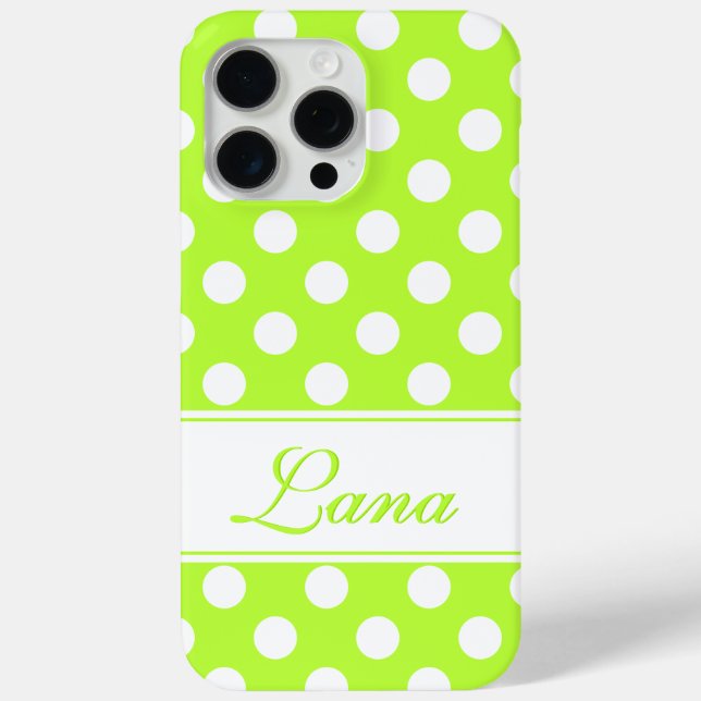 Ihr Individuelle Name, Flashy Green Cover für iPho (Rückseite)