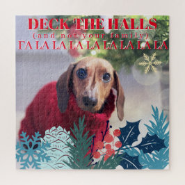 Ihr individuelles Foto Weihnachtsdeck Puzzle