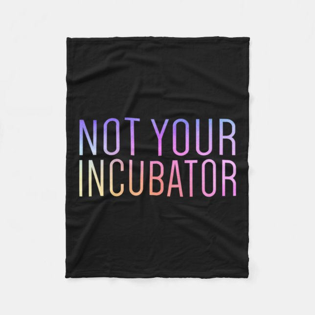 Ihr Inkubator Pro wählt Frauenrechtlerin Fleecedecke (Vorderseite)