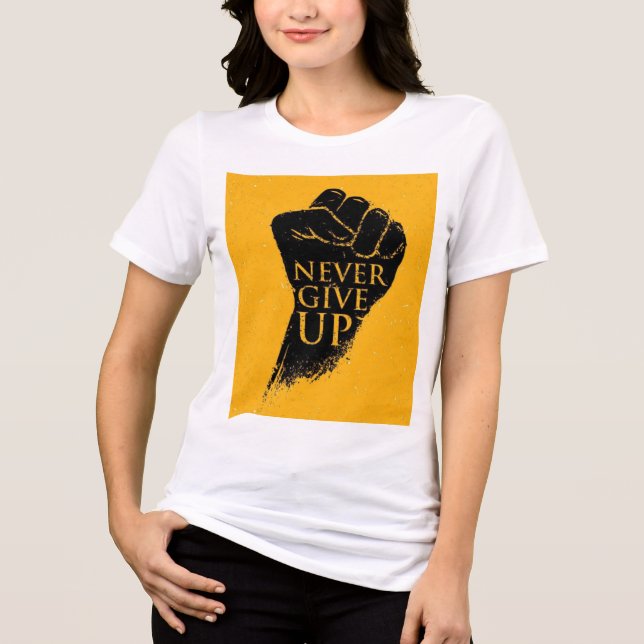 Ihr innerer Held"** glauben an Ihre Stärke, Tri-Blend Shirt (Vorderseite)