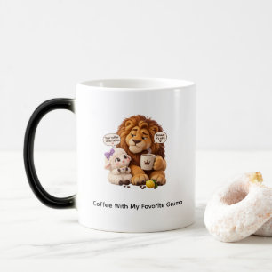 Ihr Kaffee sieht besser aus - Löwe & Lamm Tasse