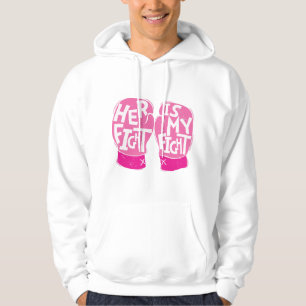 Ihr Kampf ist mein Brustkrebs-Bewusstsein Hoodie