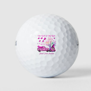 Ihr Kampf ist mein Brustkrebsbaum Golfball