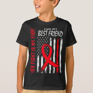 Ihr Kampf ist mein Kampf beste Freundin Herzerkran T-Shirt