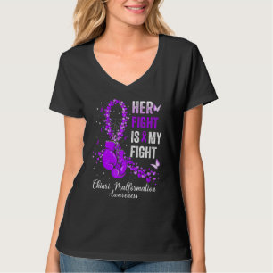 Ihr Kampf ist mein Kampf Chiari-Malformation-Bewus T-Shirt
