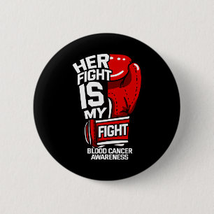 Ihr Kampf ist mein Kampf gegen Blutkrebs flüssiger Button