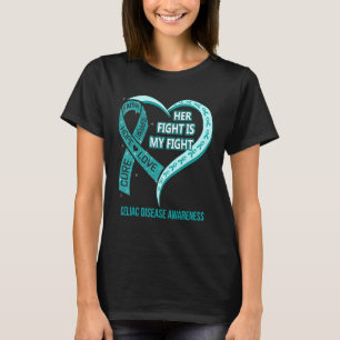 Ihr Kampf ist mein Kampf gegen Celiac Disease Awar T-Shirt
