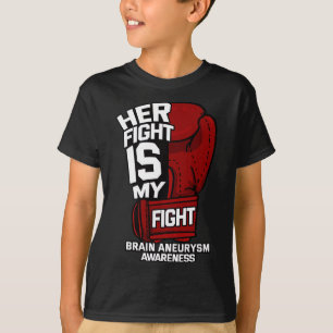Ihr Kampf ist mein Kampf gegen das Gehirn Aneurysm T-Shirt