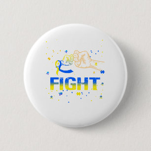 Ihr Kampf ist mein Kampf gegen das Syndrom Bewusst Button