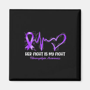Ihr Kampf ist mein Kampf gegen Fibromyalgie Aware Magnet