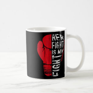 Ihr Kampf ist mein Kampf gegen Herzkrankheiten im Kaffeetasse