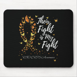 Ihr Kampf ist mein Kampf gegen RSD CRPS Bewusstsei Mousepad