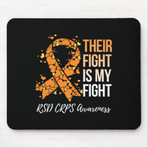 Ihr Kampf ist mein Kampf gegen RSD CRPS-Bewusstsei Mousepad