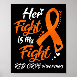 Ihr Kampf ist mein Kampf gegen RSD CRPS Sensibilis Poster