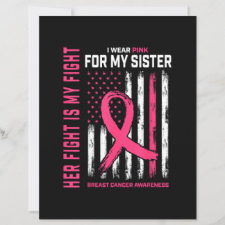 Ihr Kampf ist mein Kampf Ich trage Pink Schwester