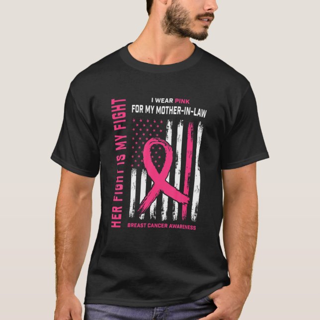 Ihr Kampf ist mein Kampf ich trage rosa Mutter im  T-Shirt (Vorderseite)